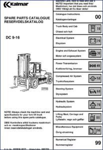 kalmar dc 9, kalmar manual, kalmar dc