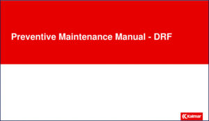 kalmar drf technical manual, kalmar manual, kalmar drf