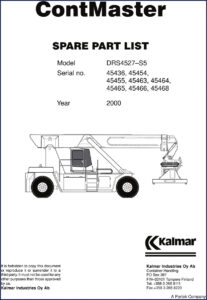 kalmar drs4527, kalmar manual