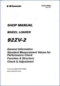 kawasaki 92zv, kawasaki manual
