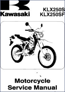 kawasaki klx250s klx250sf service manual, kawasaki service manual, kawasaki klx250s