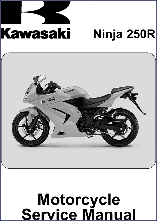 kawasaki ninja 250r service manual, kawasaki service manual, kawasaki ninja