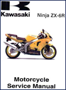 kawasaki ninja zx, kawasaki manual, kawasaki ninja
