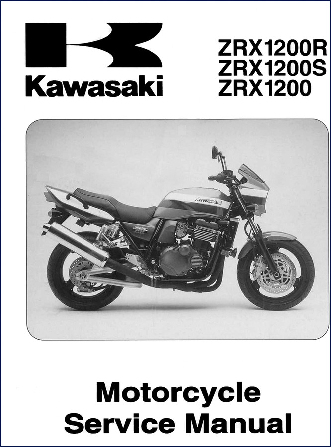 kawasaki zrx1200r, zrx1200s, zrx1200 service manual, kawasaki service manual, kawasaki zrx1200r,