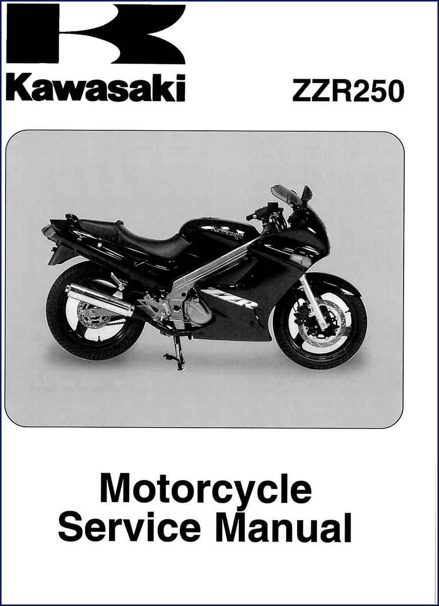 kawasaki zzr250 service manual, kawasaki service manual, kawasaki zzr250