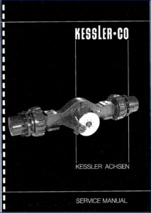 kessler 81 nlb 1997 service manual, kessler service manual, kessler 81