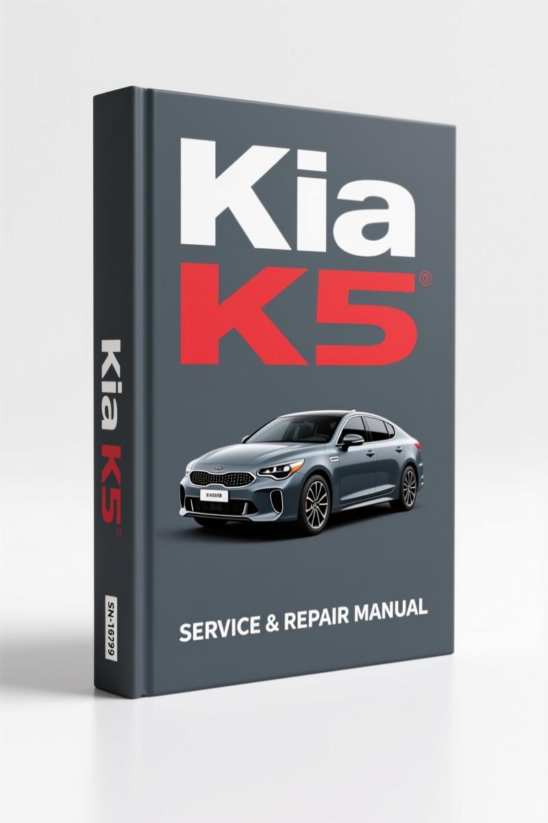 kia k5 technical manual, kia manual, kia k5