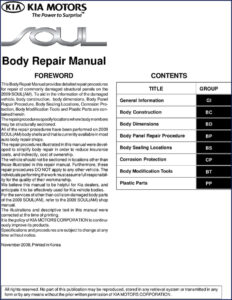 kia motors soul 2008 repair manual, kia motors repair manual, kia motors motors