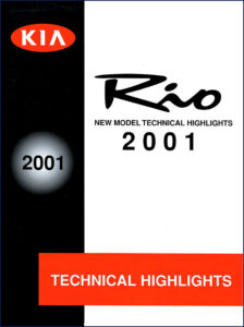 2001 kia rio technical manual, kia manual, kia kia