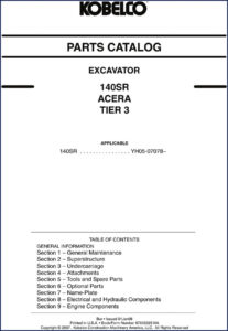 new holland kobelco 140sr 2008 parts catalog, new holland kobelco parts catalog, new holland kobelco holland