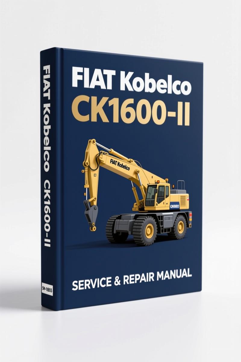 fiat kobelco ck1600, fiat kobelco manual, fiat kobelco kobelco