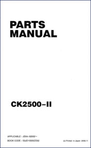 new holland kobelco ck2500, new holland kobelco manual, new holland kobelco holland