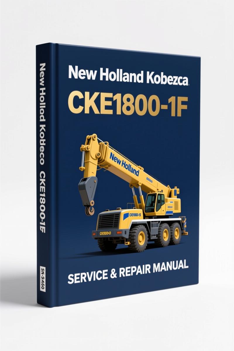 new holland kobelco cke1800, new holland kobelco manual, new holland kobelco holland
