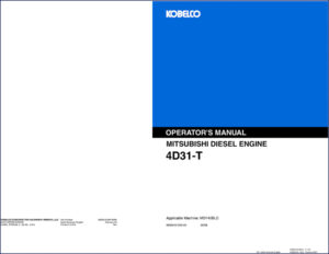 new holland kobelco md140blc 1998 operators manual, new holland kobelco manual, new holland kobelco holland