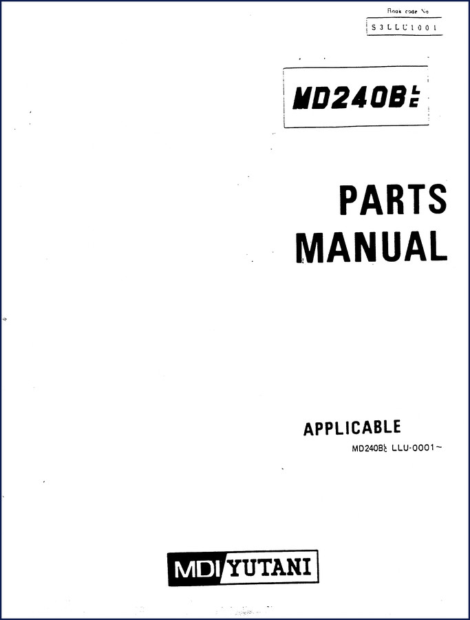 fiat kobelco md240blc 2005 parts catalog, fiat kobelco parts catalog, fiat kobelco kobelco