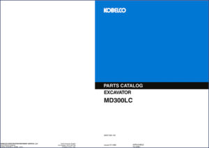 fiat kobelco md300lc 1988 parts catalog oem, fiat kobelco parts catalog, fiat kobelco kobelco