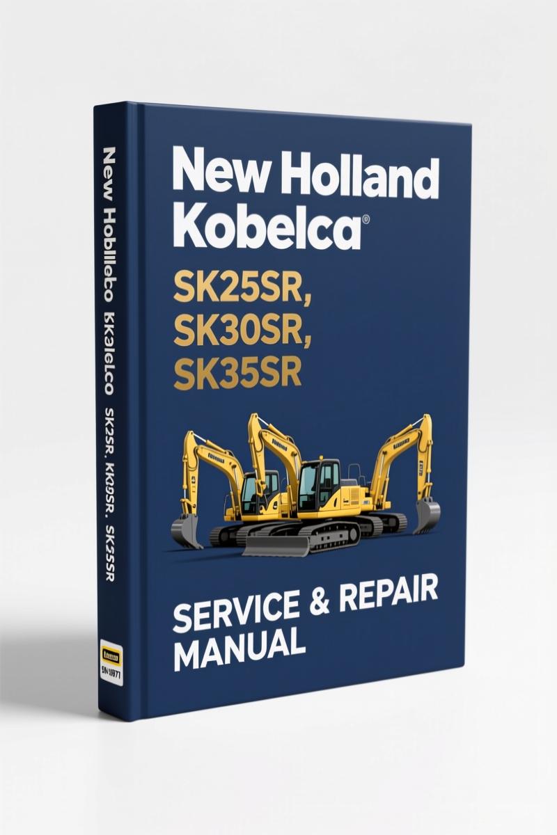 new holland kobelco sk25sr sk30sr sk35sr workshop manual, new holland kobelco workshop manual, new holland kobelco holland