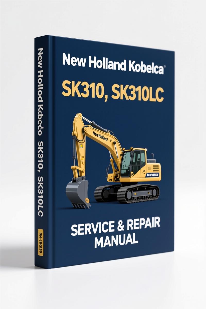 new holland kobelco sk310, sk310lc workshop manual, new holland kobelco workshop manual, new holland kobelco holland