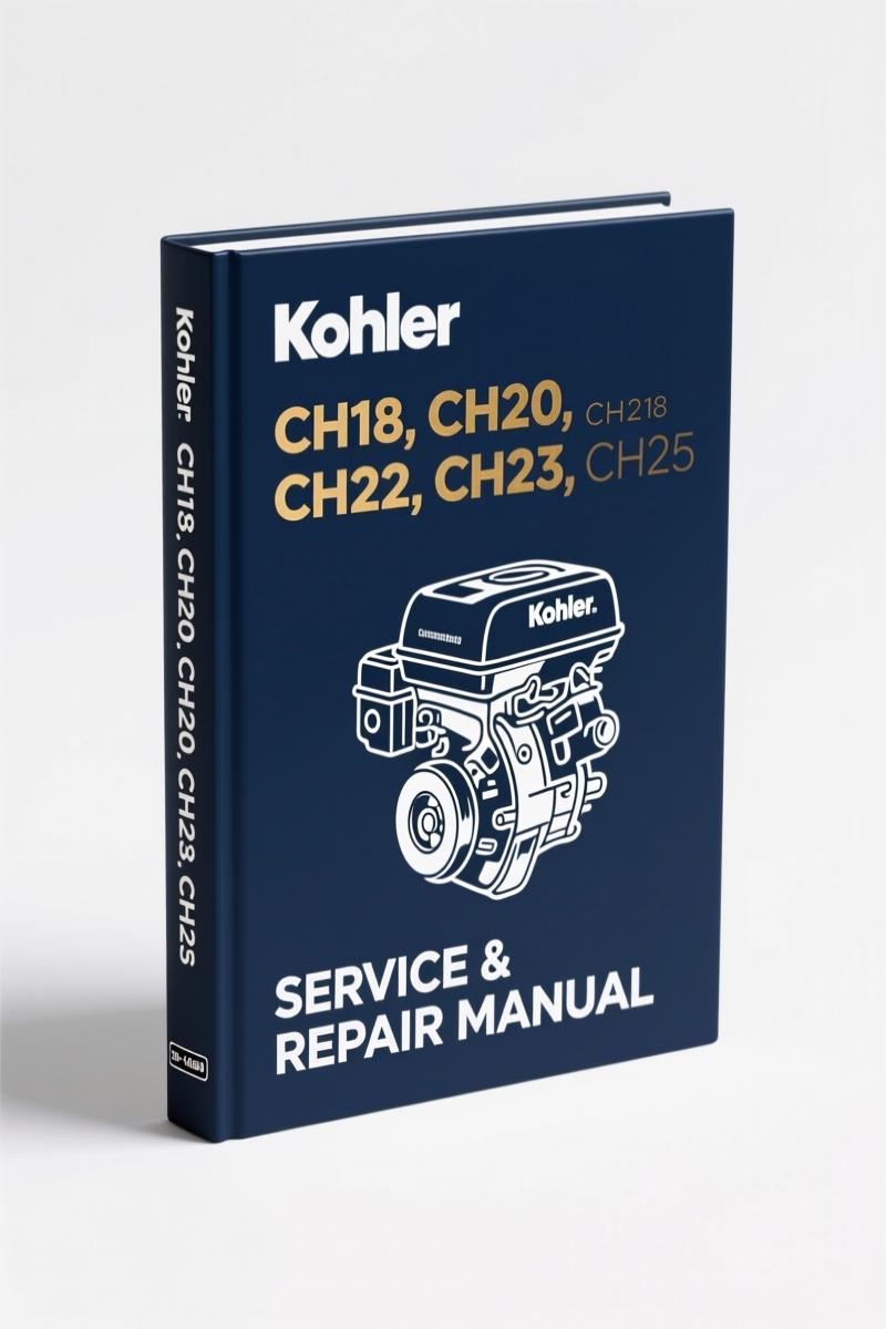 kohler ch18, ch20, ch22, ch23, ch25 service manual, kohler service manual, kohler ch18,