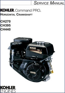 kohler ch270, ch395, ch440 service manual, kohler service manual, kohler ch270,