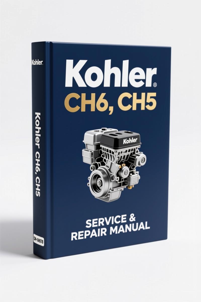 kohler ch6, ch5 service manual, kohler service manual, kohler ch6,