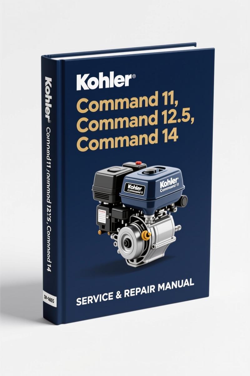 kohler command 11, 12.5, 14 service manual, kohler service manual, kohler command