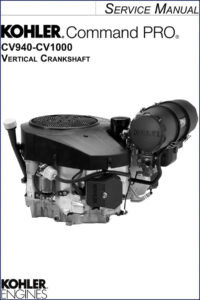 kohler cv940, cv960, cv980, cv1000 service manual, kohler service manual, kohler cv940,