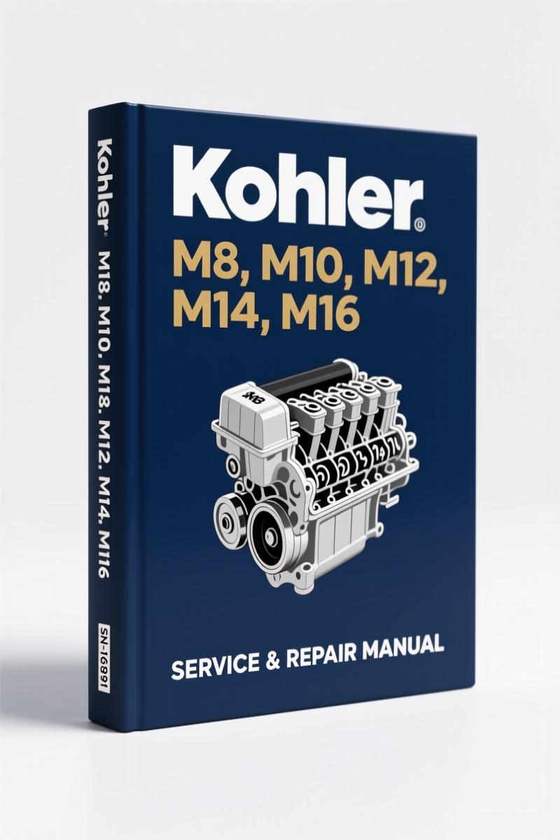 kohler m8, kohler manual