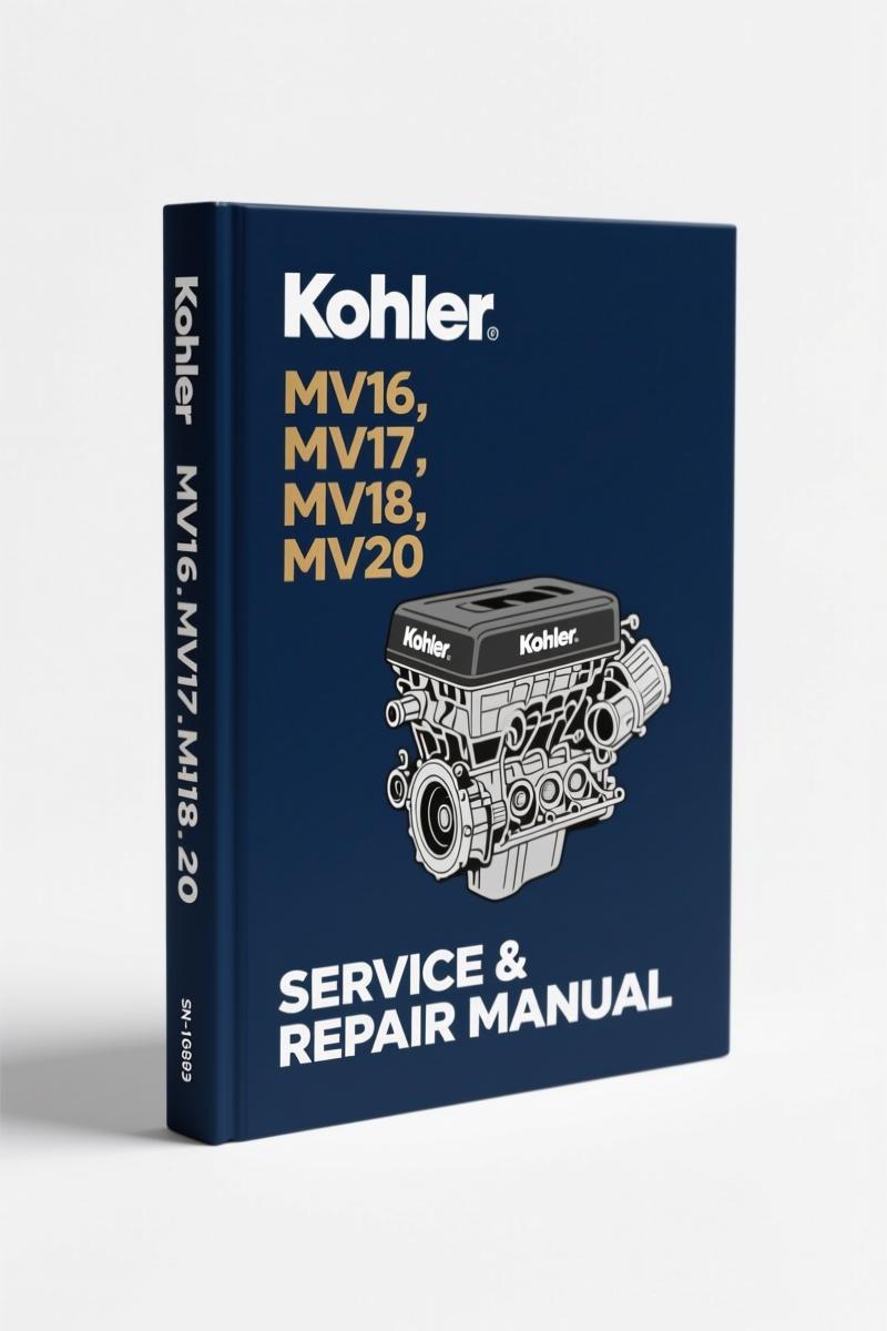 kohler mv16, kohler manual