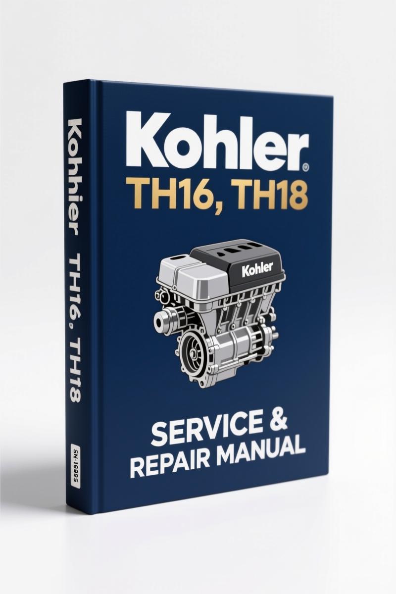 kohler th16, th18 service manual, kohler service manual, kohler th16,