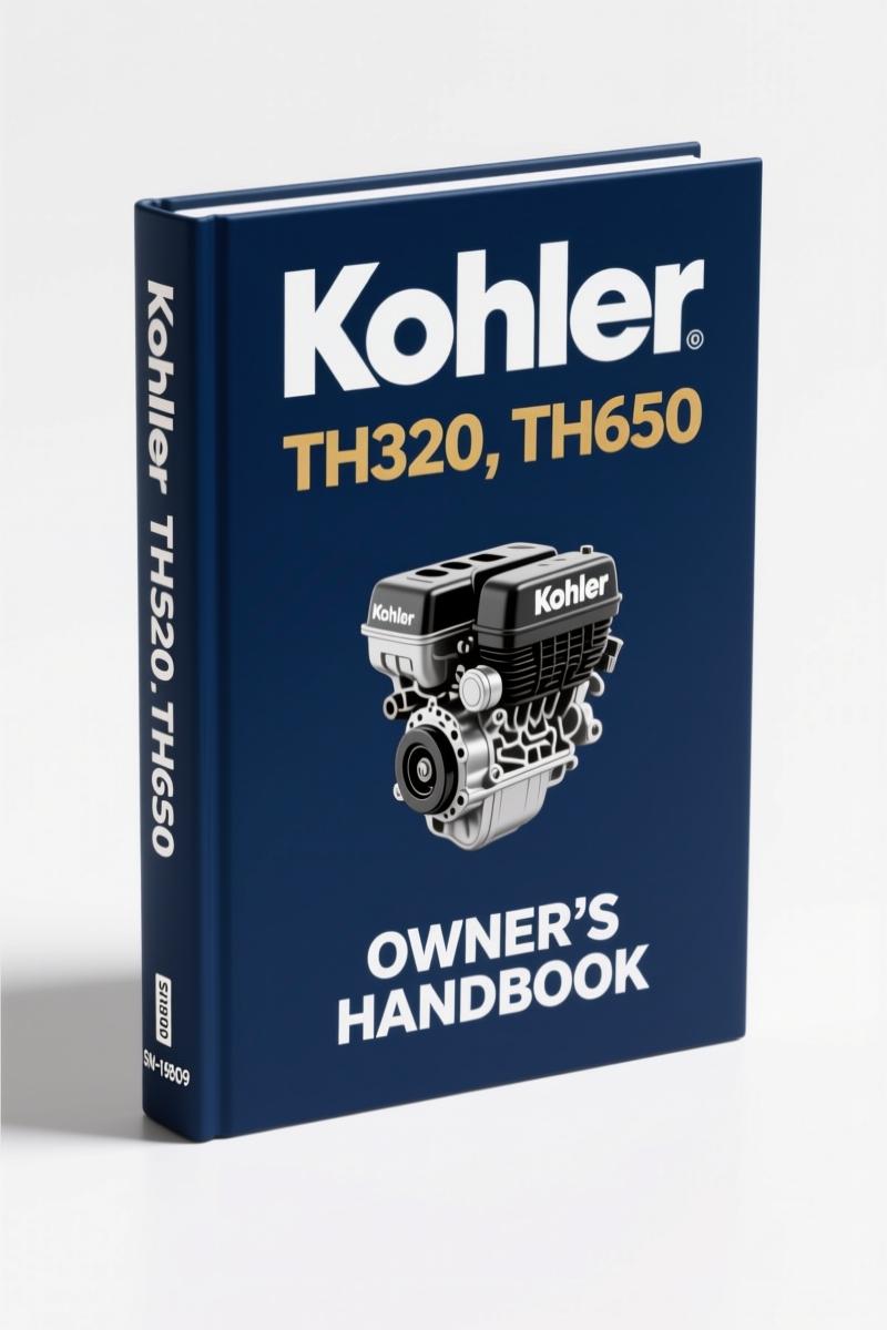 kohler th520, th650 user manual, kohler manual, kohler th520,