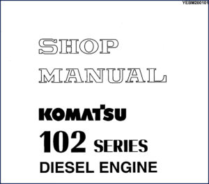 komatsu 102 series workshop manual, komatsu workshop manual, komatsu 102