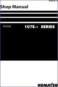 komatsu 107e, komatsu manual