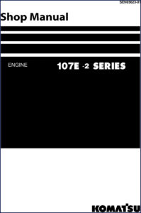 komatsu 107e, komatsu manual