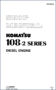 komatsu 108, komatsu manual