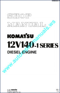 komatsu 12v140, komatsu manual