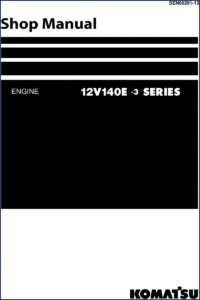 komatsu 12v140e, komatsu manual