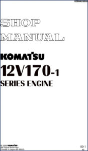 komatsu 12v170, komatsu manual