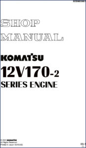 komatsu 12v170, komatsu manual