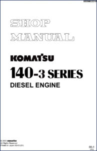 komatsu 140, komatsu manual
