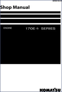 komatsu 170e, komatsu manual