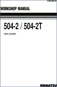 komatsu 504, komatsu manual