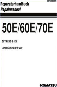 komatsu 60e, 50e, 70e repair manual, komatsu repair manual, komatsu 60e,