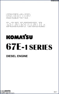 komatsu 67e, komatsu manual