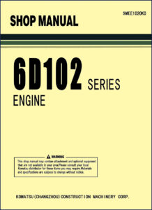 komatsu 6d102 workshop manual, komatsu workshop manual, komatsu 6d102
