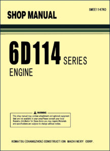 komatsu 6d114 workshop manual, komatsu workshop manual, komatsu 6d114