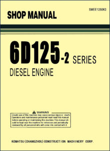 komatsu 6d125, komatsu manual