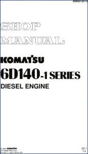 komatsu 6d140 2005 workshop manual, komatsu workshop manual, komatsu 6d140
