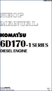 komatsu 6d170, komatsu manual