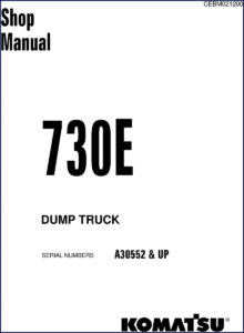 komatsu 730e workshop manual, komatsu workshop manual, komatsu 730e